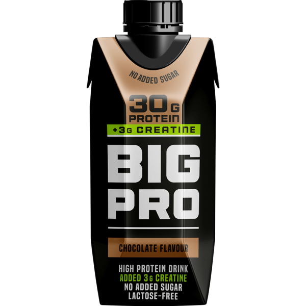 BIG PRO -proteiinijuoma 3,3 dl suklaa + kreatiini