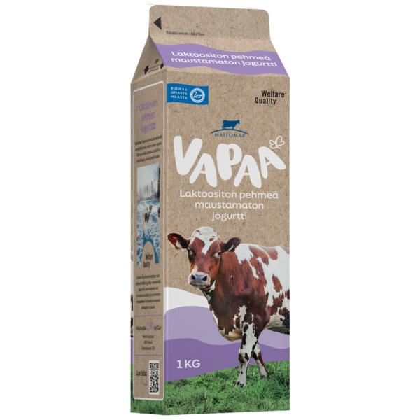 Vapaa- maustamaton pehmeä jogurtti 1 kg